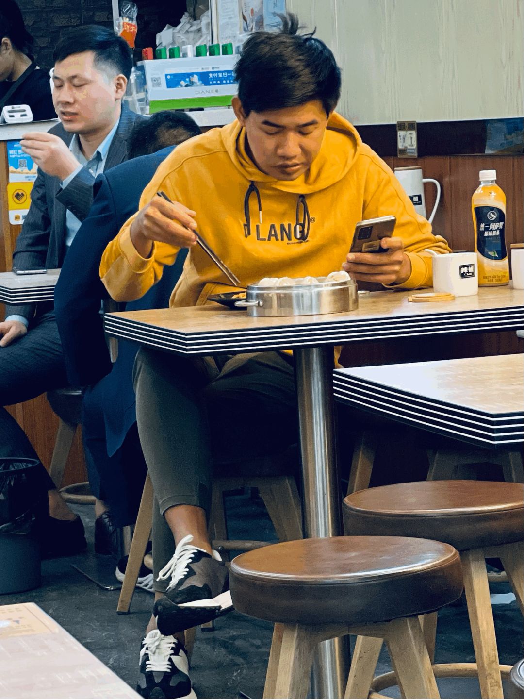 #7 Noodles with Sauce + Dumplings