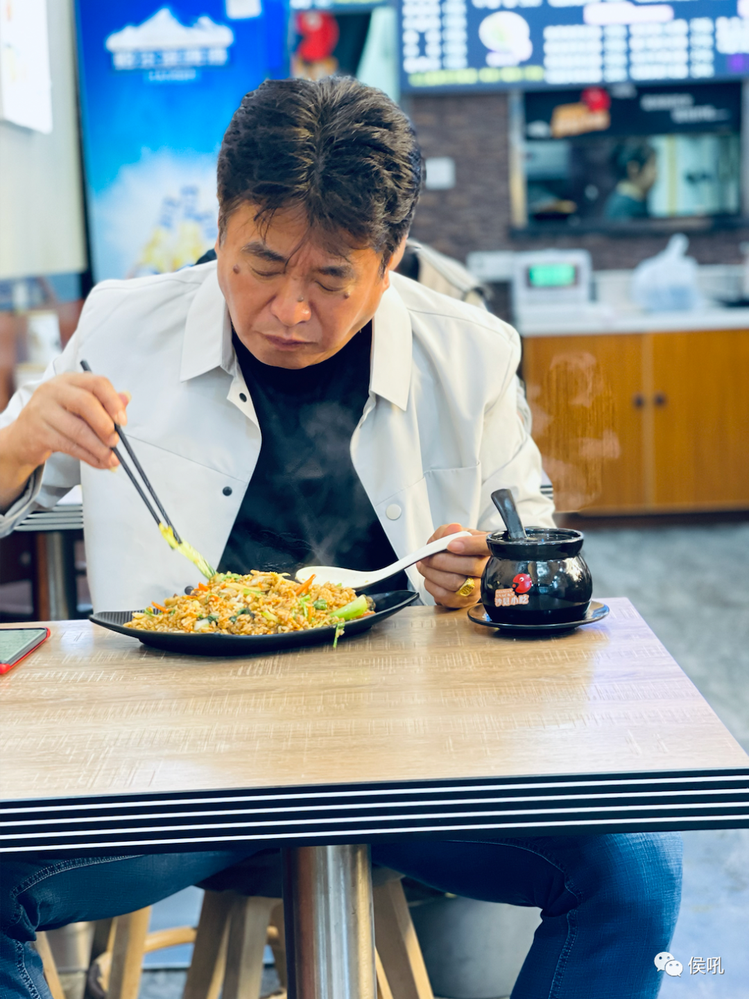 #10 Black Chicken Soup + Fried Rice