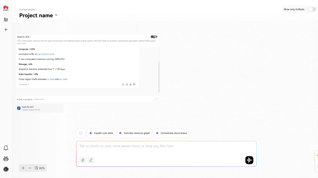 Intent space multi node concurrent