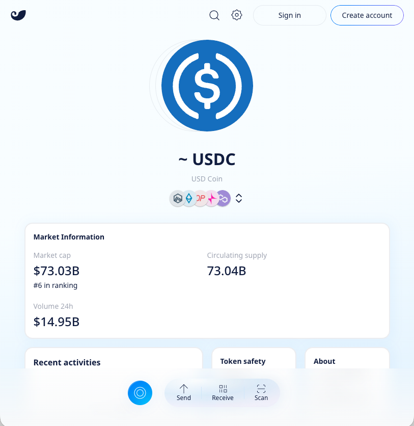 imToken Pad Design - Light