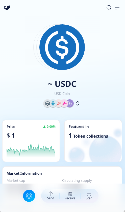 imToken Mobile Design - Light